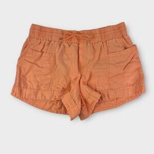 Athleta Cabo Linen 4" Short Cactus Peach Plus Size 20